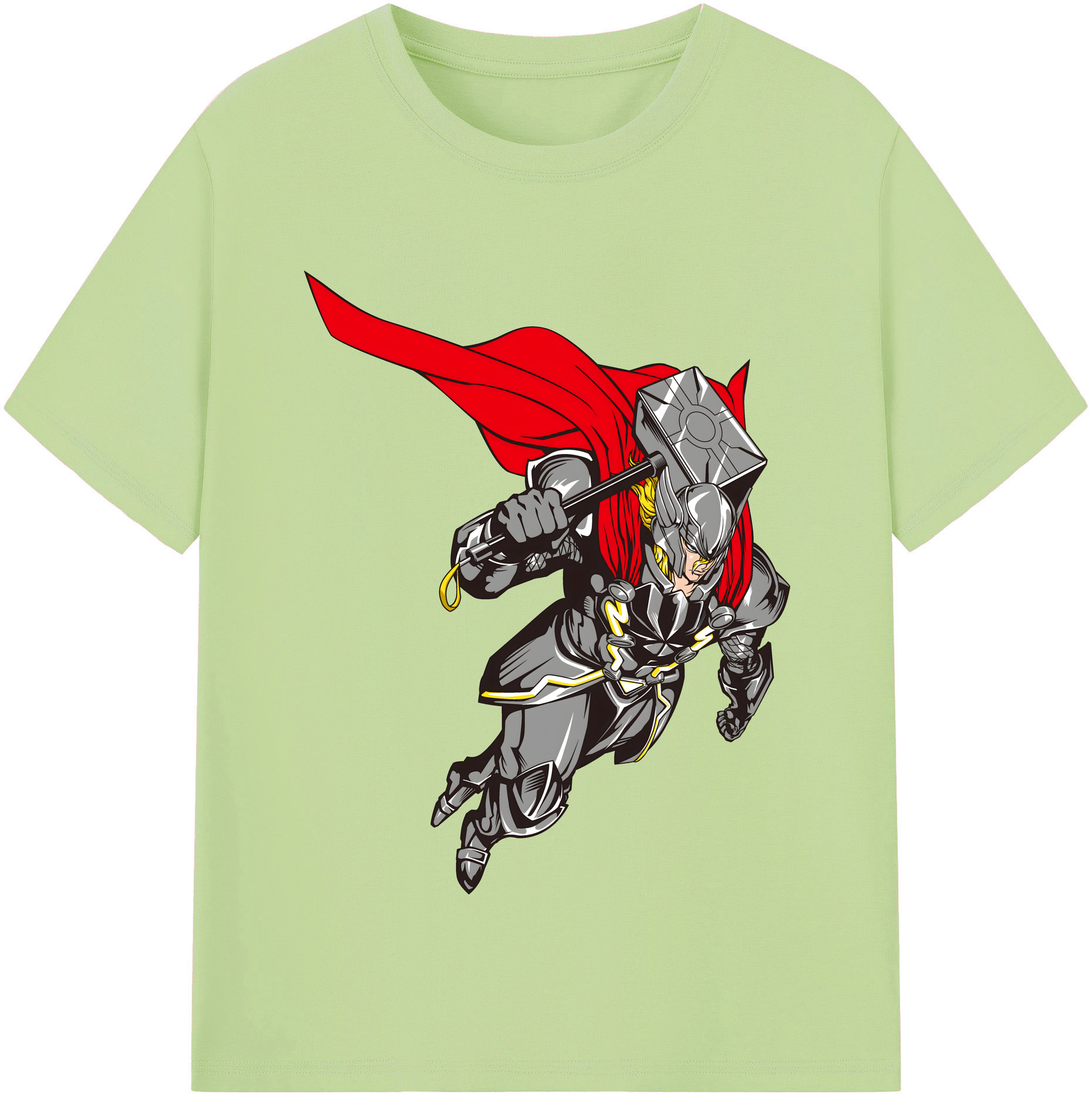 （画像用） アベンジャーズ The Avengers 綿100％半袖Tシャツ（フロントプリント）